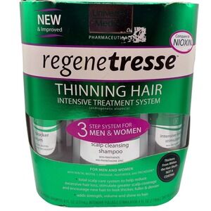 University Medical Regenétresse 3-Step Thinning Hair Intensive Treatment System